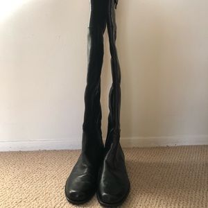 Brand New, Never Worn, Stuart Weitzman, black over the knee boot